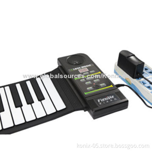 The newest silicon keyboard, roll up piano for hot sell